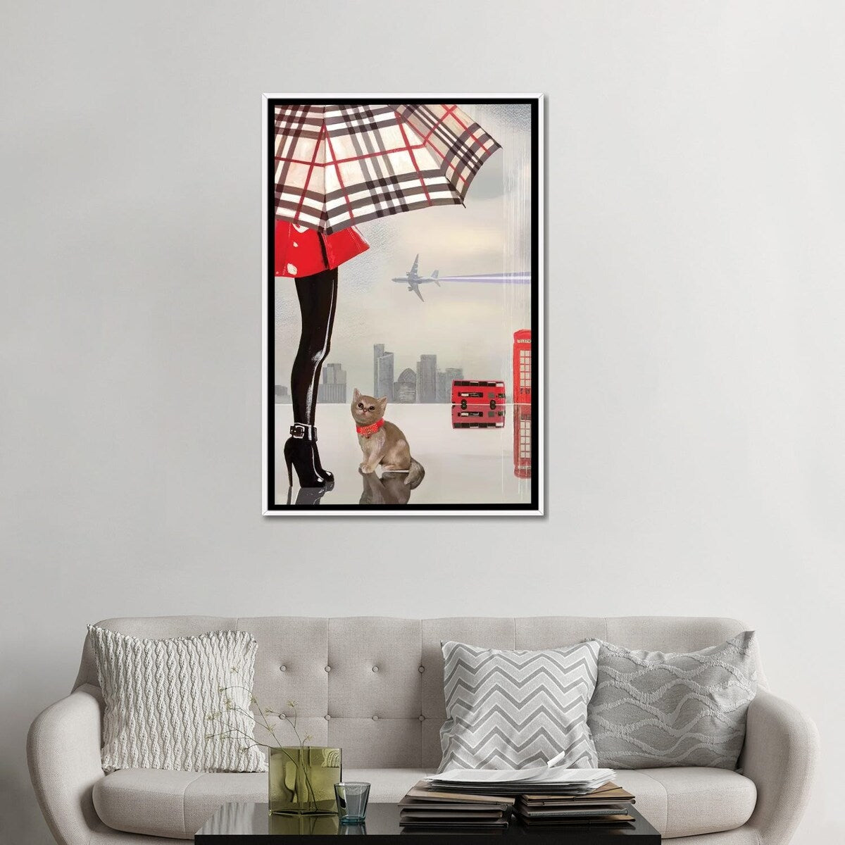 iCanvas "Young Londoner" by Victoria Fomina Framed