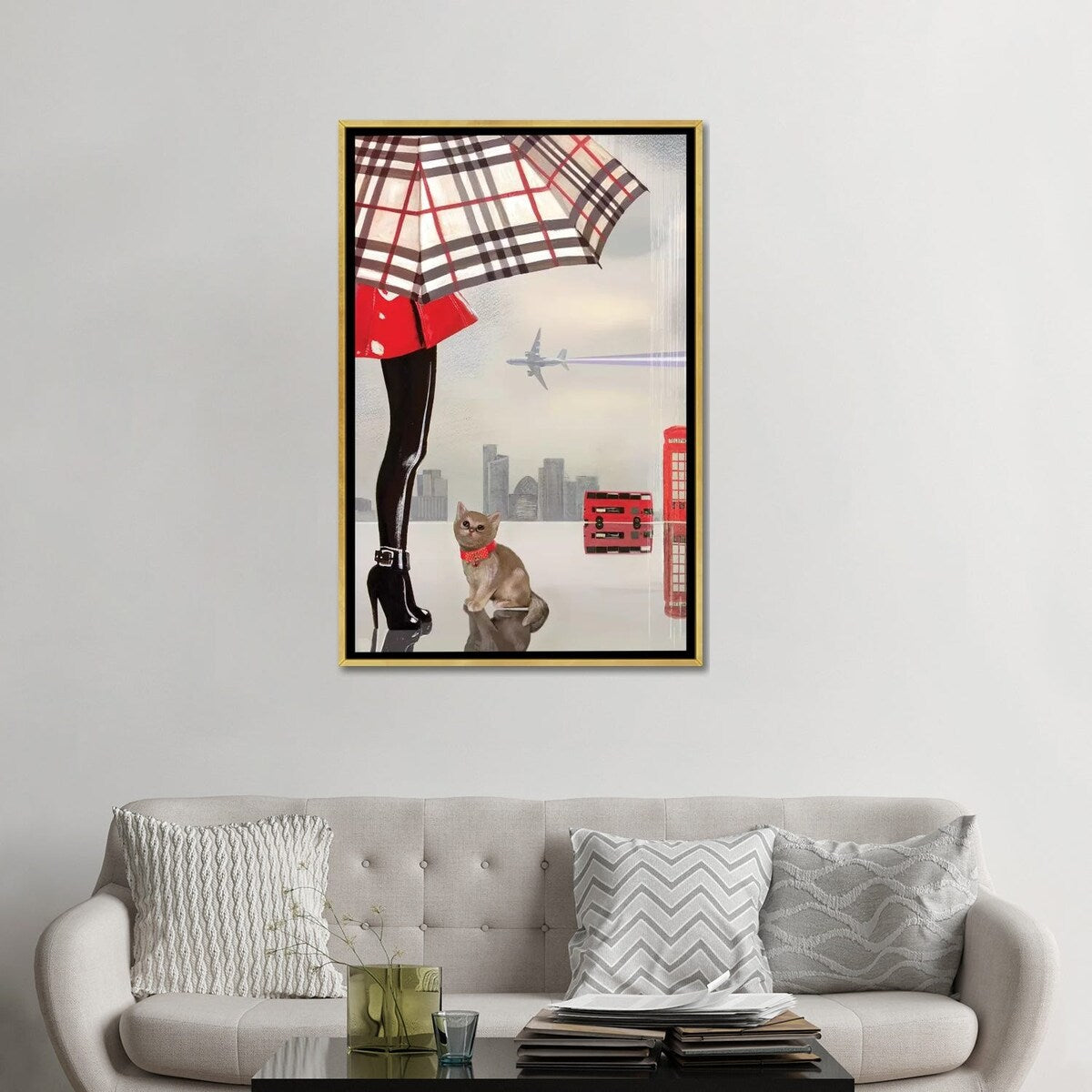 iCanvas "Young Londoner" by Victoria Fomina Framed