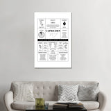 iCanvas "Zodiac - Capricorn" by Alchera Design Posters Canvas Print