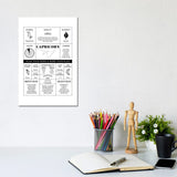 iCanvas "Zodiac - Capricorn" by Alchera Design Posters Canvas Print