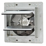 iLiving ILG8SF7V Wall-Mounted Variable Speed Shutter Exhaust Fan Crawl Space Ventilator, 7"