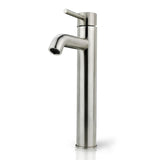 iSpring Bathroom Faucet Brushed Nickel Vessel Sink Single Handle/One Hole Lavatory Faucet