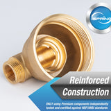 iSpring Reusable Spin-down Sediment Water Filter, Auto Flushing Module