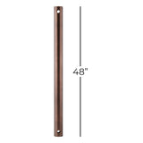 kathy ireland HOME by Luminance Brands 48 Inch Ceiling Fan Downrod