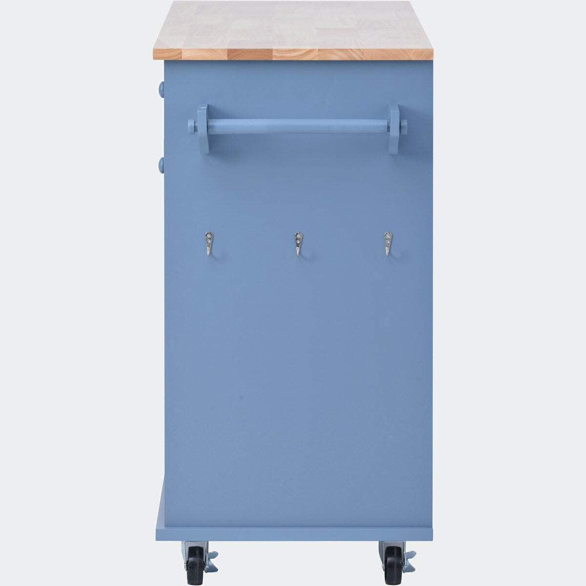 kitchen island cart with Spice Rack, Towel Rack