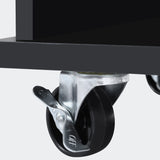 kitchen island cart with Spice Rack, Towel Rack