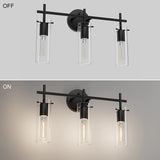 lack Bathroom Light Fixtures 3-Light