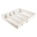 mDesign Expandable Kitchen Drawer Organizer Tray for Utensils - 16.1 X 12.8