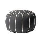 Nuloom Classic Moroccan Cotton Ottoman Pouf