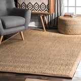 Oak Casual Sisal Area Rug