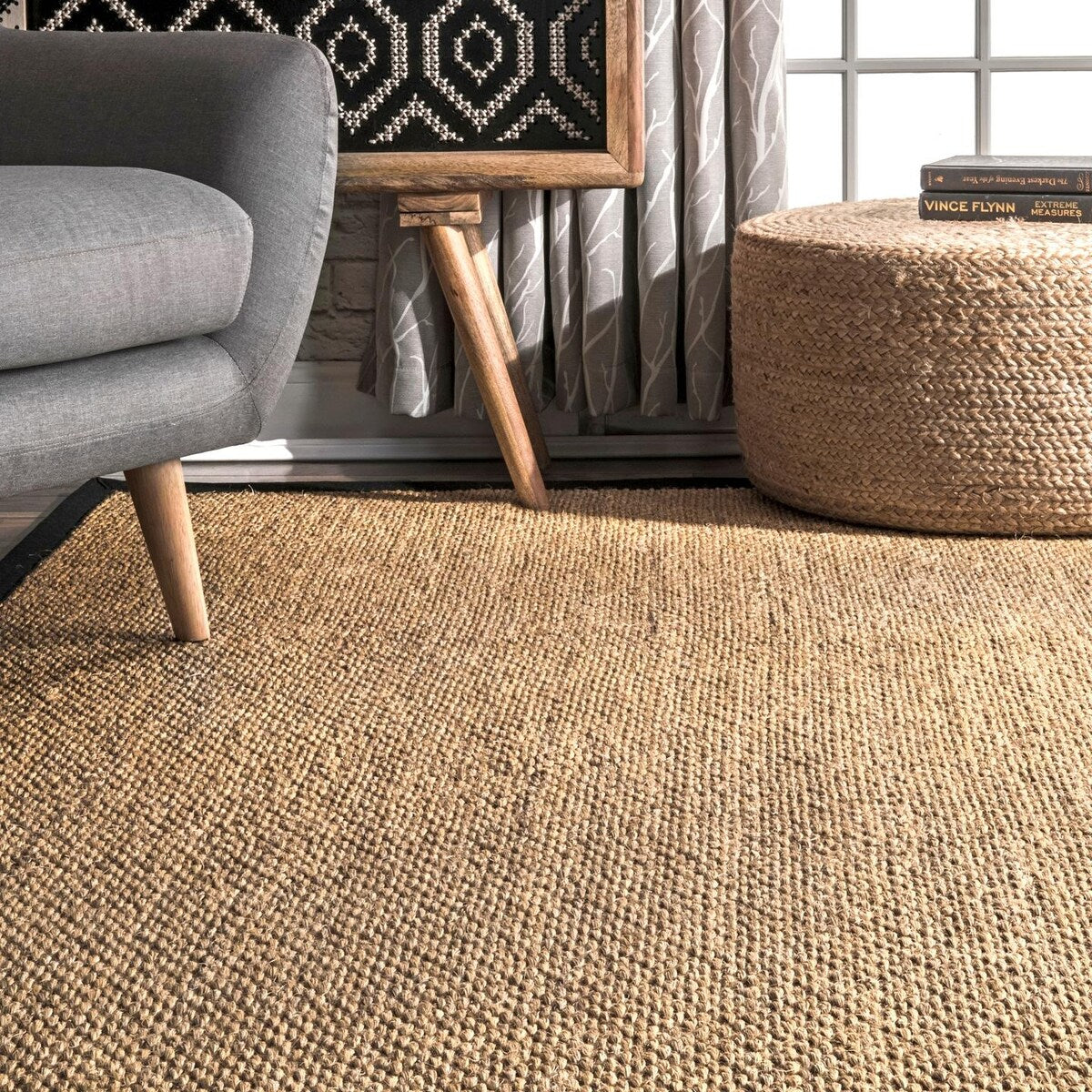Oak Casual Sisal Area Rug