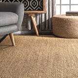 Oak Casual Sisal Area Rug
