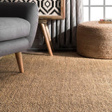 Oak Casual Sisal Area Rug