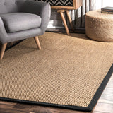 Oak Casual Sisal Area Rug