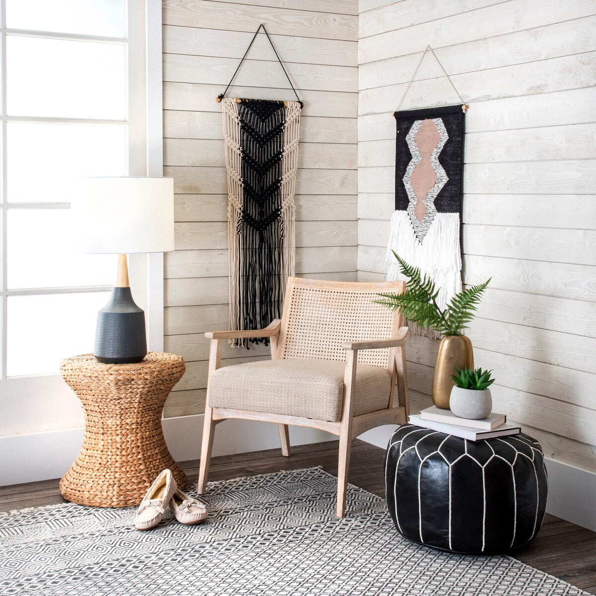 nuLOOM Jupiter Tasseled Wall Hanging - 18" x 41"
