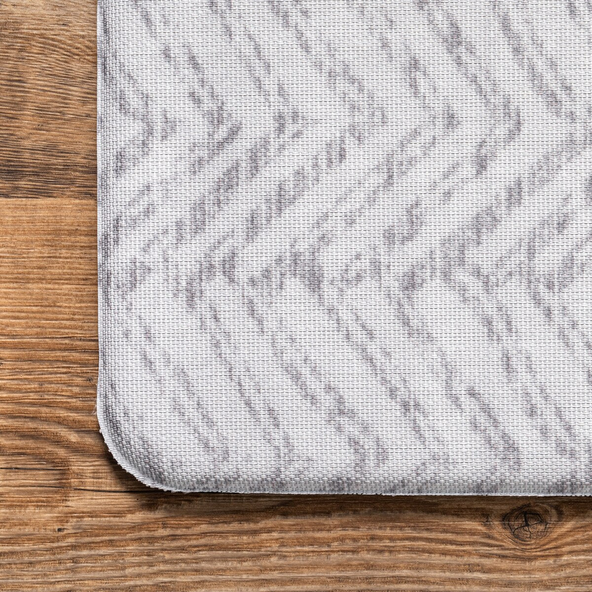 Nuloom Rosanne Geometric Anti Fatigue Kitchen or Laundry Room Comfort Mat