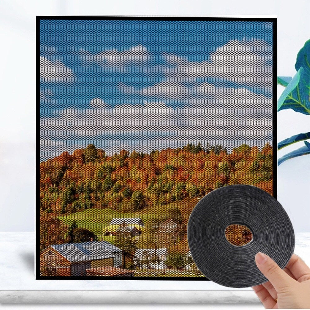 shatex DIY Velcro Window Screen 2pack