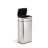 simplehuman 30-liter Rectangular Touch-Bar Waste Can