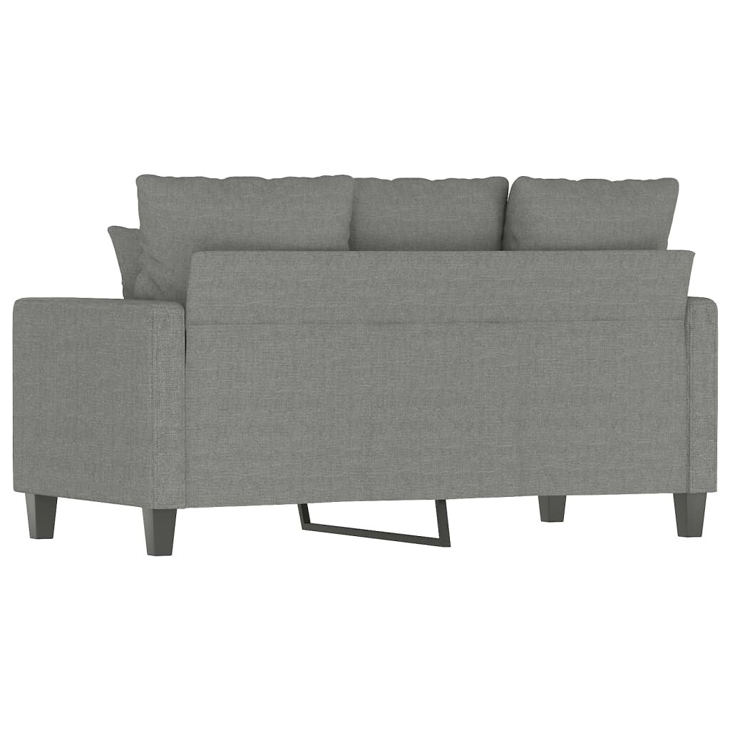 vidaXL Sofa Chair Living Room Accent Upholstered Chair with Armrest Fabric
