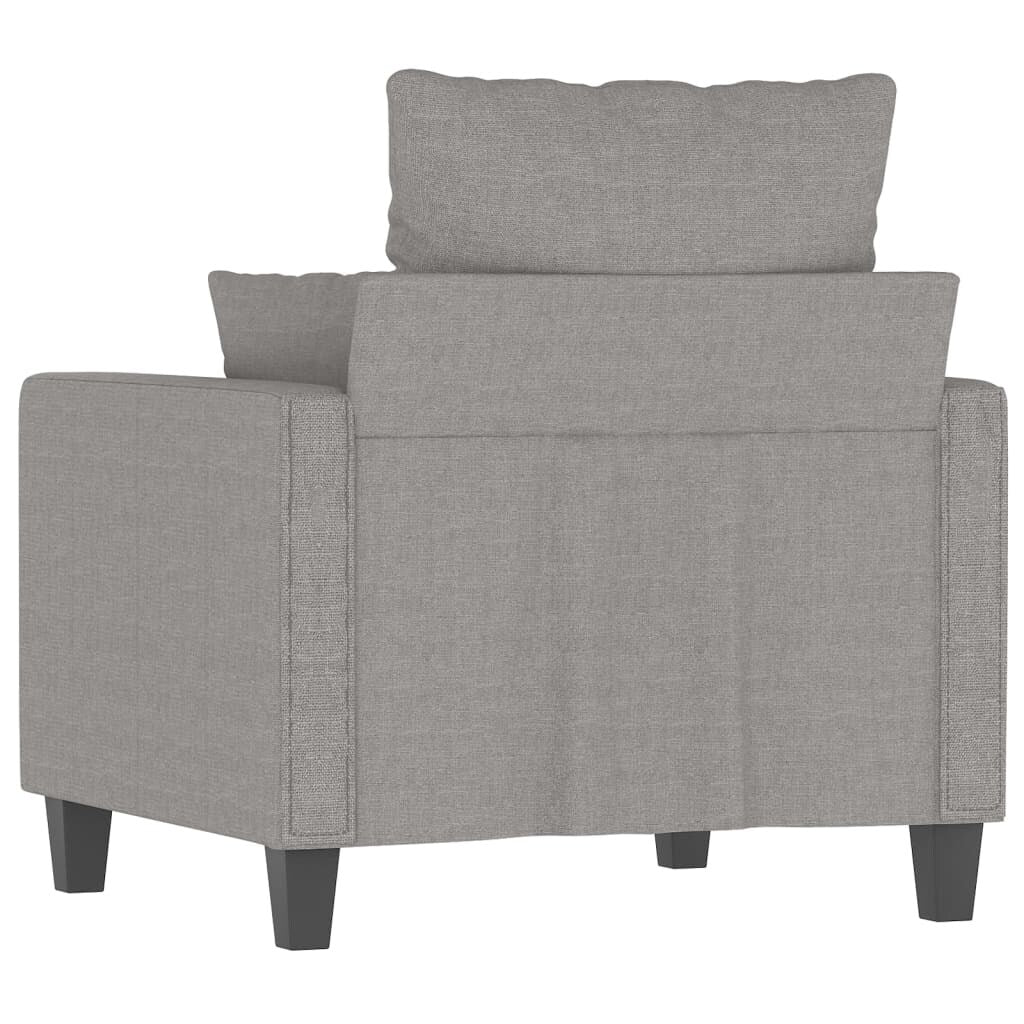 vidaXL Sofa Chair Living Room Accent Upholstered Chair with Armrest Fabric