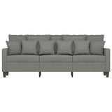 vidaXL Sofa Chair Living Room Accent Upholstered Chair with Armrest Fabric