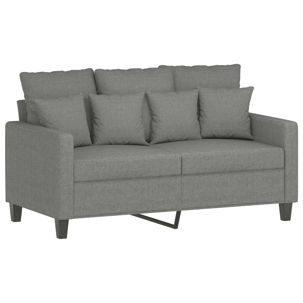 vidaXL Sofa Chair Living Room Accent Upholstered Chair with Armrest Fabric