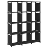 vidaXL Display Shelf Free Standing Cube Storage Shelf for Home Hallway Fabric
