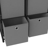 vidaXL Display Shelf Free Standing Cube Storage Shelf for Home Hallway Fabric