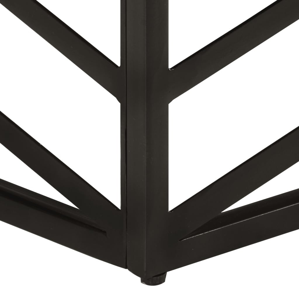 vidaXL Coffee Table End Table Sofa Table Living Room Furniture Solid Wood - 26.8" x 26.8" x 13.8"
