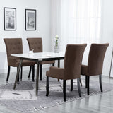 vidaXL Dining Chairs with Armrests 1/2/4/6 pcs Multicolor Fabric - 21.3" x 22" x 41.7"