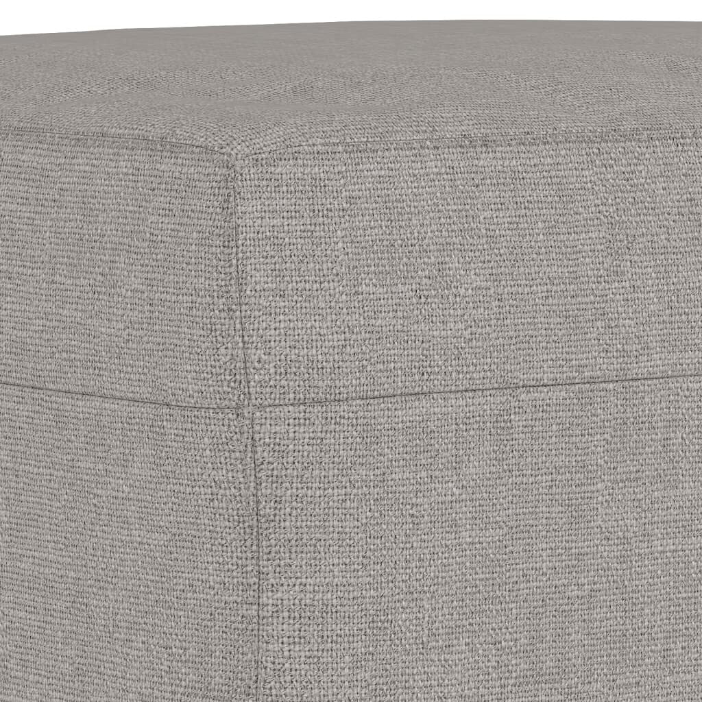 vidaXL Footstool Modern Footstool Ottoman Footrest for Living Room Fabric