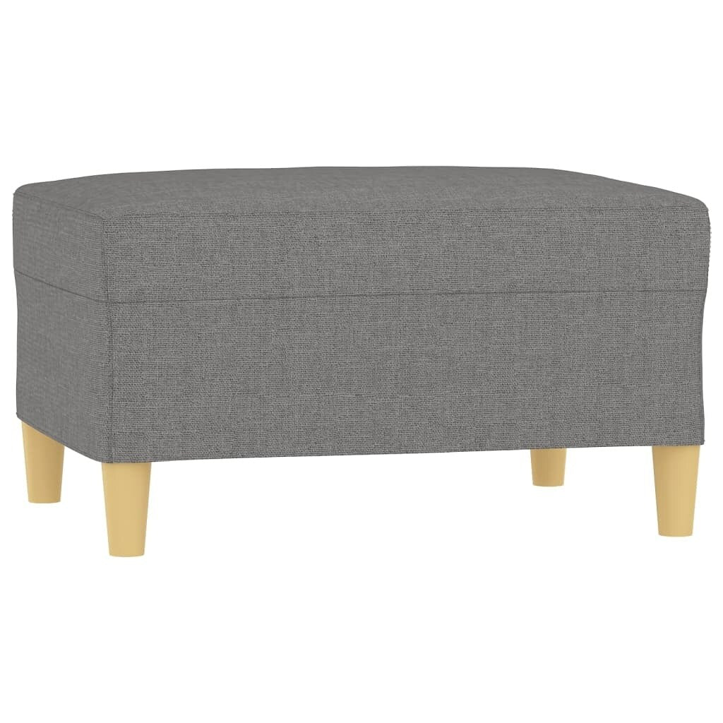 vidaXL Footstool Modern Footstool Ottoman Footrest for Living Room Fabric