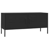vidaXL TV Stand TV Unit Sideboard Home TV Console Media Unit Cupboard Steel - 41.3"x13.8"x19.7"
