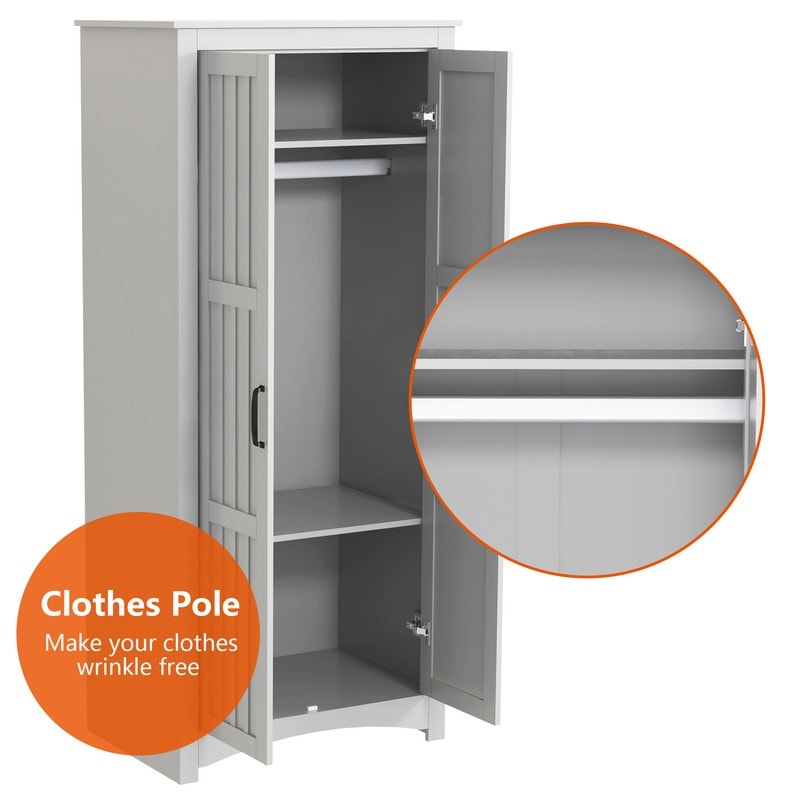 wardrobe closet with Hanging Rail,armoire wardrobe closet with shelves,wardrobe closet with doors