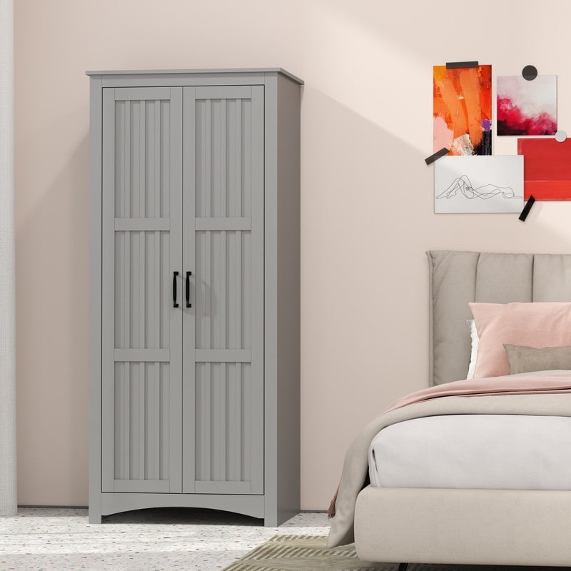 wardrobe closet with Hanging Rail,armoire wardrobe closet with shelves,wardrobe closet with doors